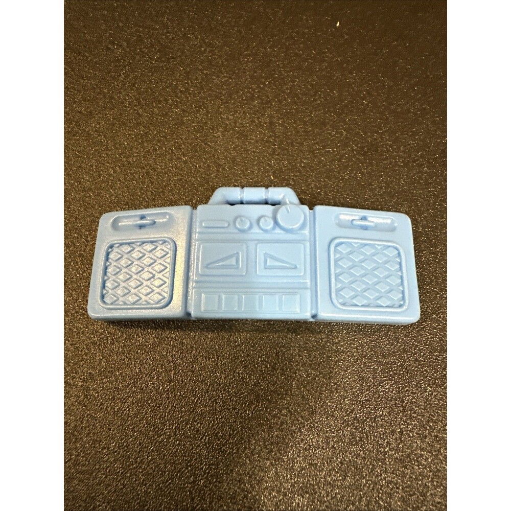 Vintage Blue Plastic Boombox For A Barbie‎ Skipper Doll